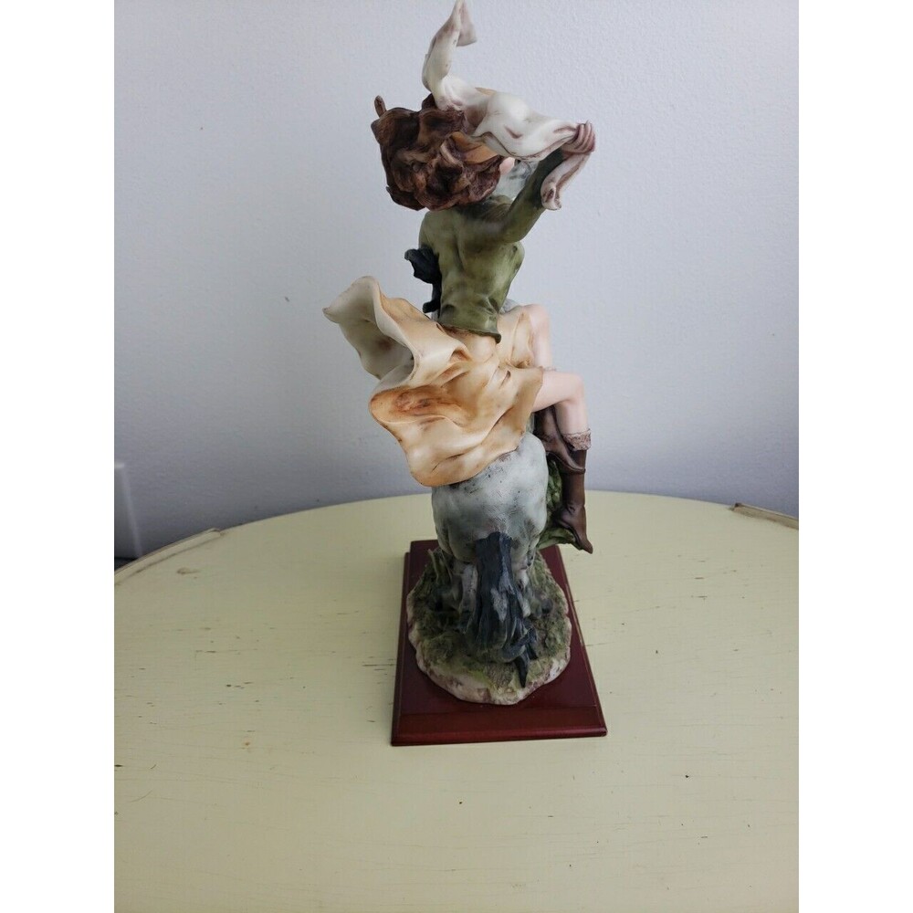 LARGE The PEGGY COLLECTION Lady Woman Riding Horse Statue Figurine 13 1/2" Tall - Picture 7 of 12